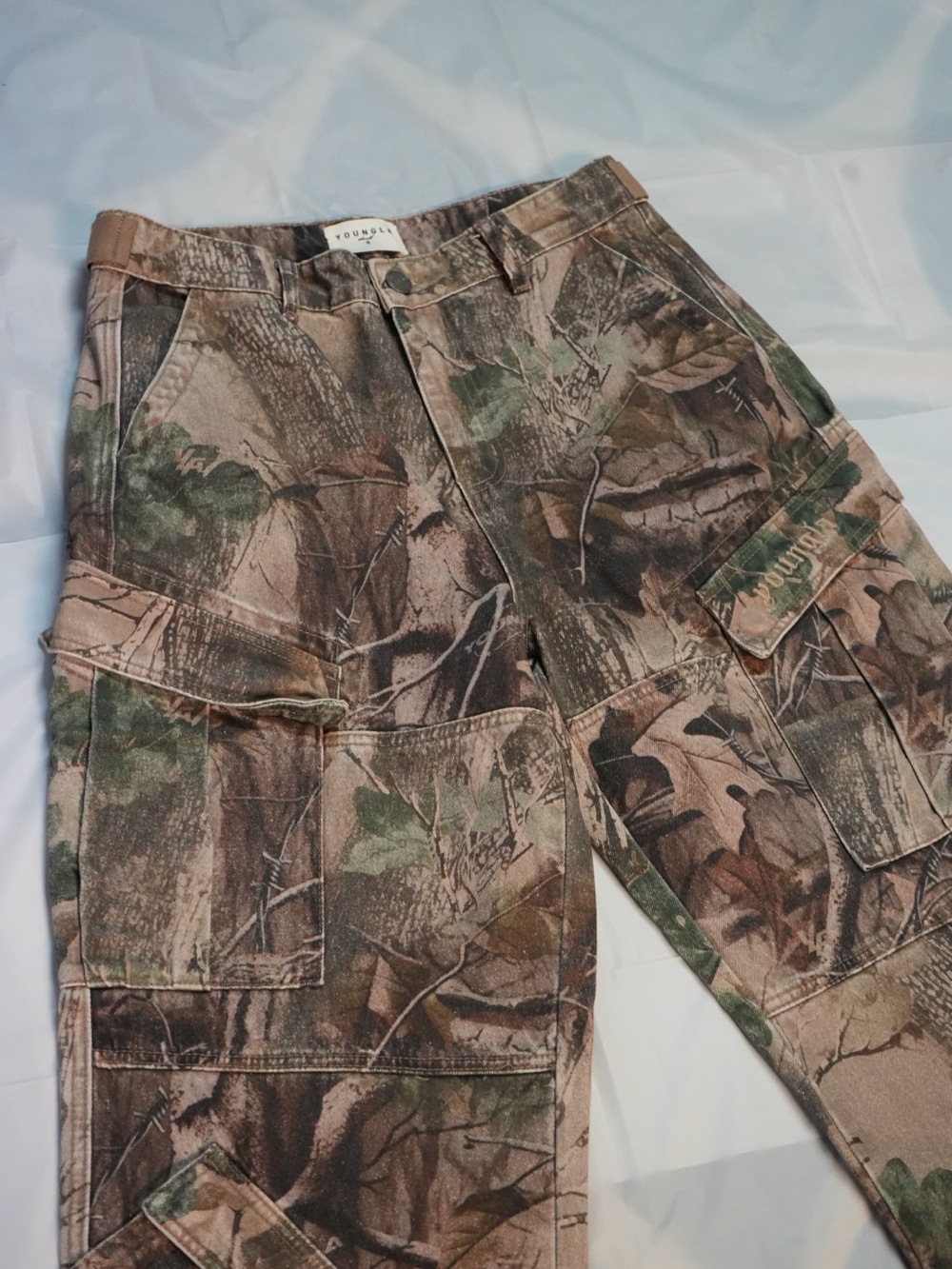 YoungLA Camo Cargo Pants